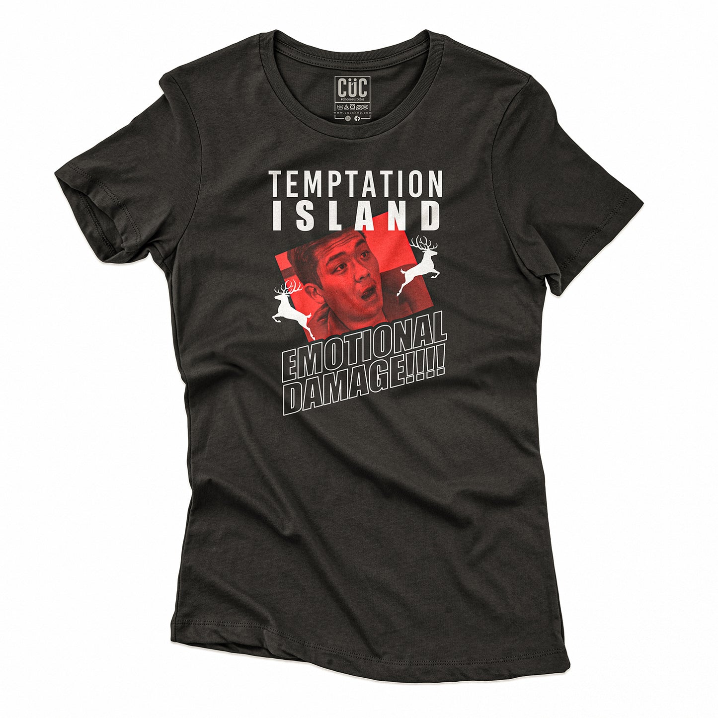 CUC T-Shirt TEMPTATION ISLAND - Emotional Damage - Meme - Tv Show  #chooseurcolor
