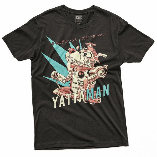 CUC T-Shirt YATTAMAN DARK - Cartoni anni 80  #chooseurcolor