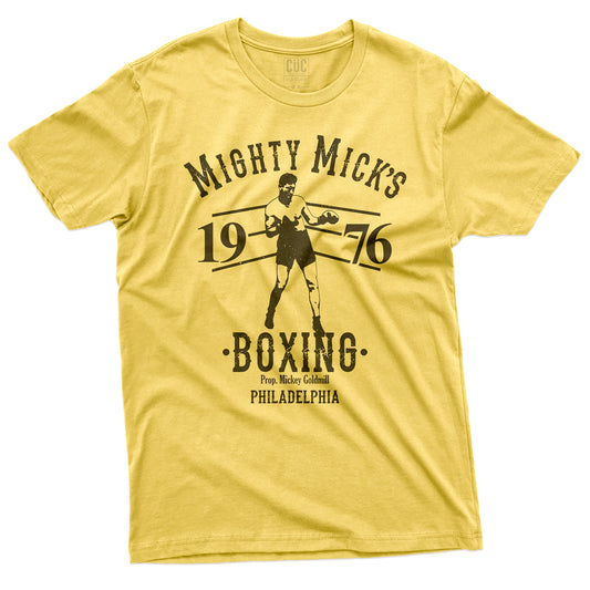 CUC T-Shirt MIGHTY MICK'S BOXING - Rocky - Cult  Movie -  #chooseurcolor