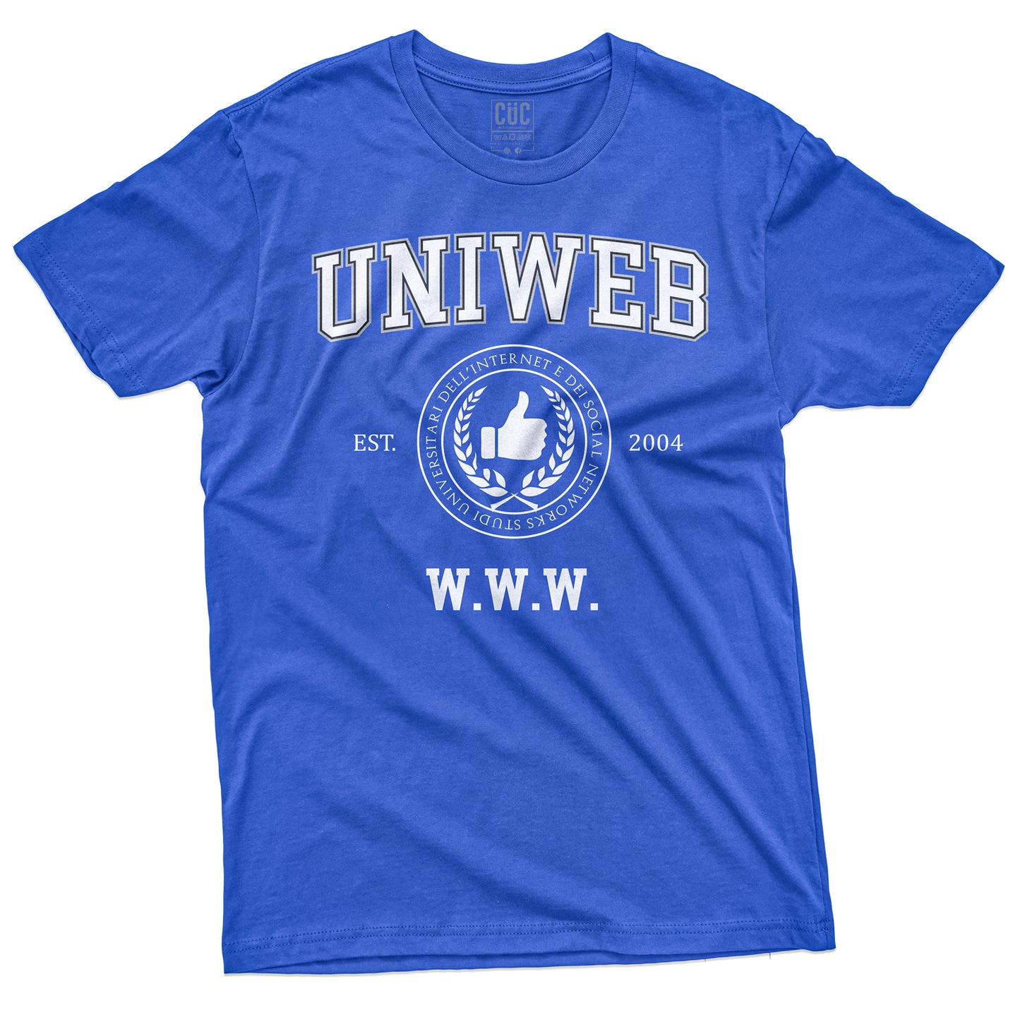 CUC T-Shirt UNIWEB - Università Della Vita - Divertente - #chooseurcolor