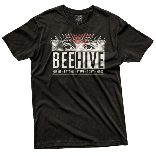 CUC T-Shirt BEEHIVE DARK - Kiss me Licia - Rock Band #chooseurcolor