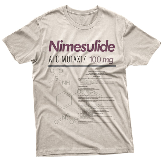 CUC T-Shirt NIMESULIDE - Farmaci  generici - Divertente #chooseurcolor