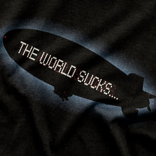CUC T-Shirt THE WORLD SUCKS - Scarface - Cult Movies - Parodia  #chooseurcolor