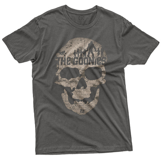 CUC T-Shirt THE GOONIES MAP - Skull - Cult Movies  #chooseurcolor