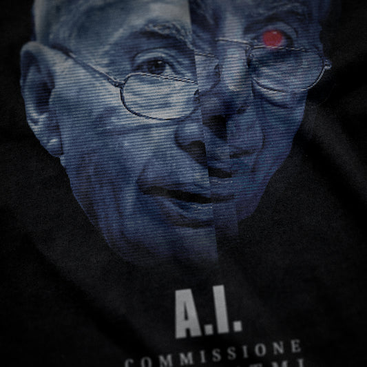 CUC T-Shirt COMMISSIONE ALGORITMI - Intelligenza Artificiale - Amato Cyborg  #chooseurcolor