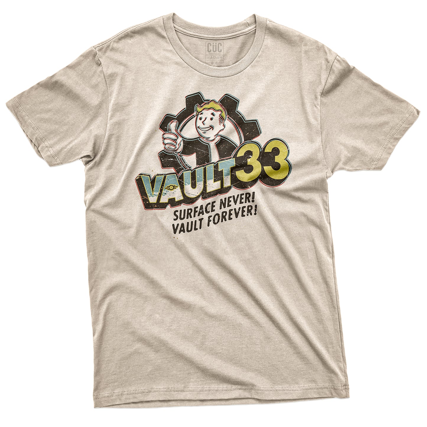 CUC T-Shirt  VAULT 33 - Games #chooseurcolor