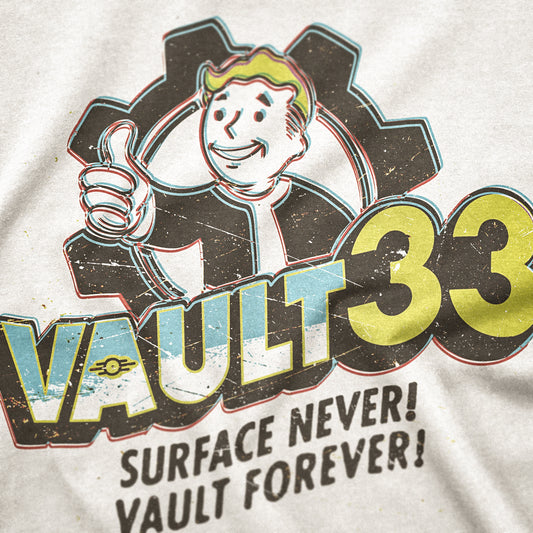 CUC T-Shirt  VAULT 33 - Games #chooseurcolor