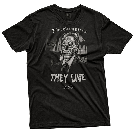 CUC T-Shirt  THEY LIVE 88 - Carpenter - Cult Movies  #chooseurcolor