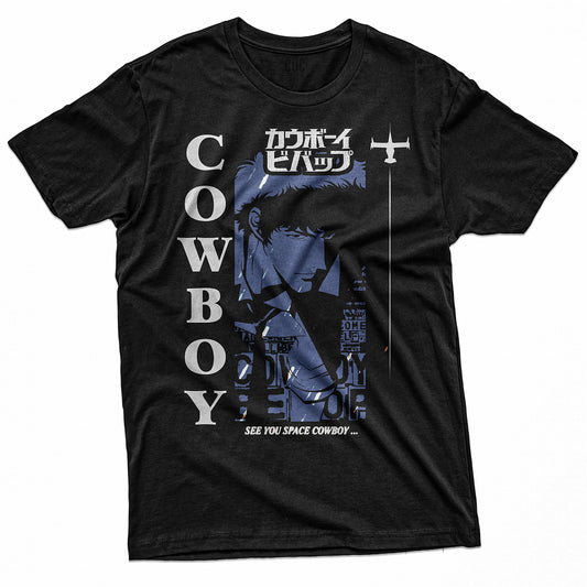 CUC T-Shirt COWBOY BLUES - Cowboy B bop - Anime  #chooseurcolor