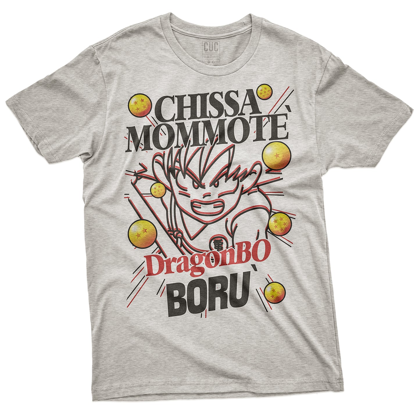 CUC T-Shirt DRAGONBOBORù - Sigla Anime - Divertente #chooseurcolor