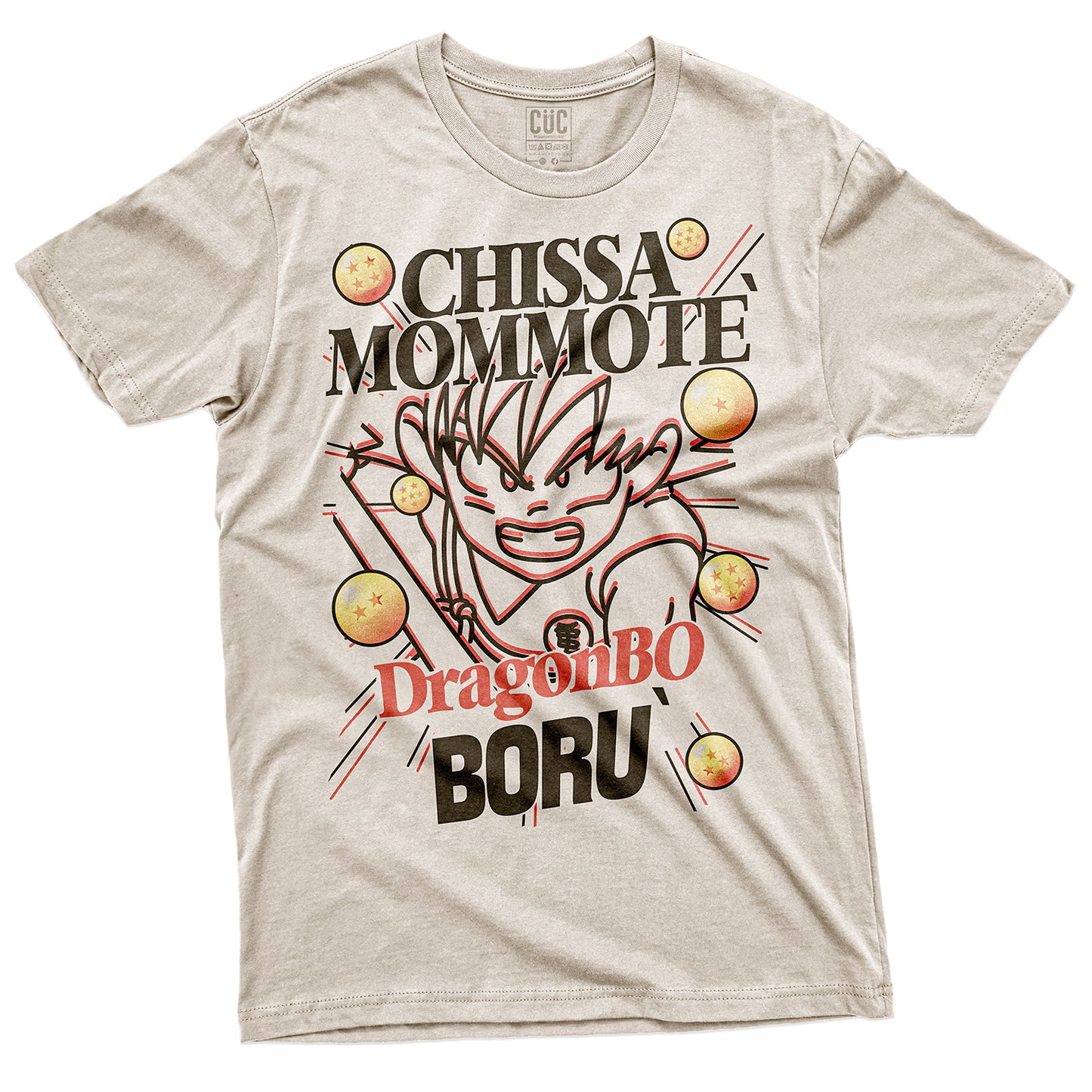 CUC T-Shirt DRAGONBOBORù - Sigla Anime - Divertente #chooseurcolor