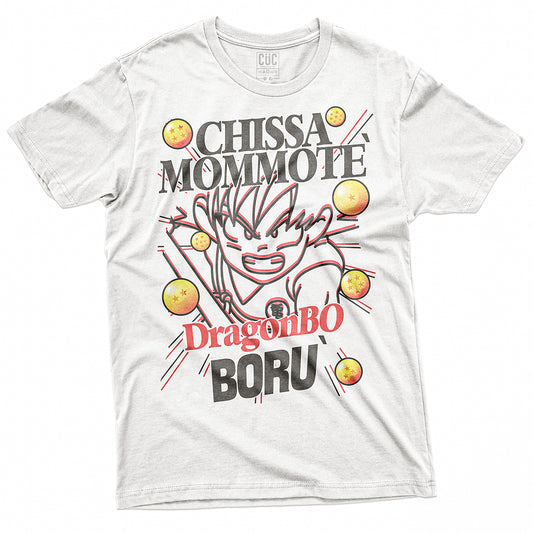 CUC T-Shirt DRAGONBOBORù - Sigla Anime - Divertente #chooseurcolor