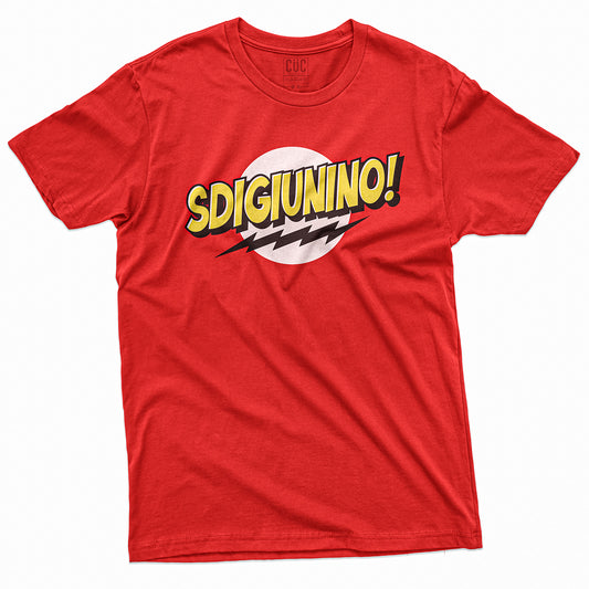 CUC T-Shirt DIGIUNO NO - Spuntini Impegnativi- Divertente #chooseurcolor