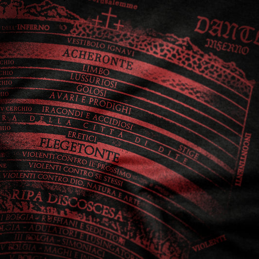 CUC T-Shirt INFERNO DARK - Dante - Divina Commedia  #chooseurcolor