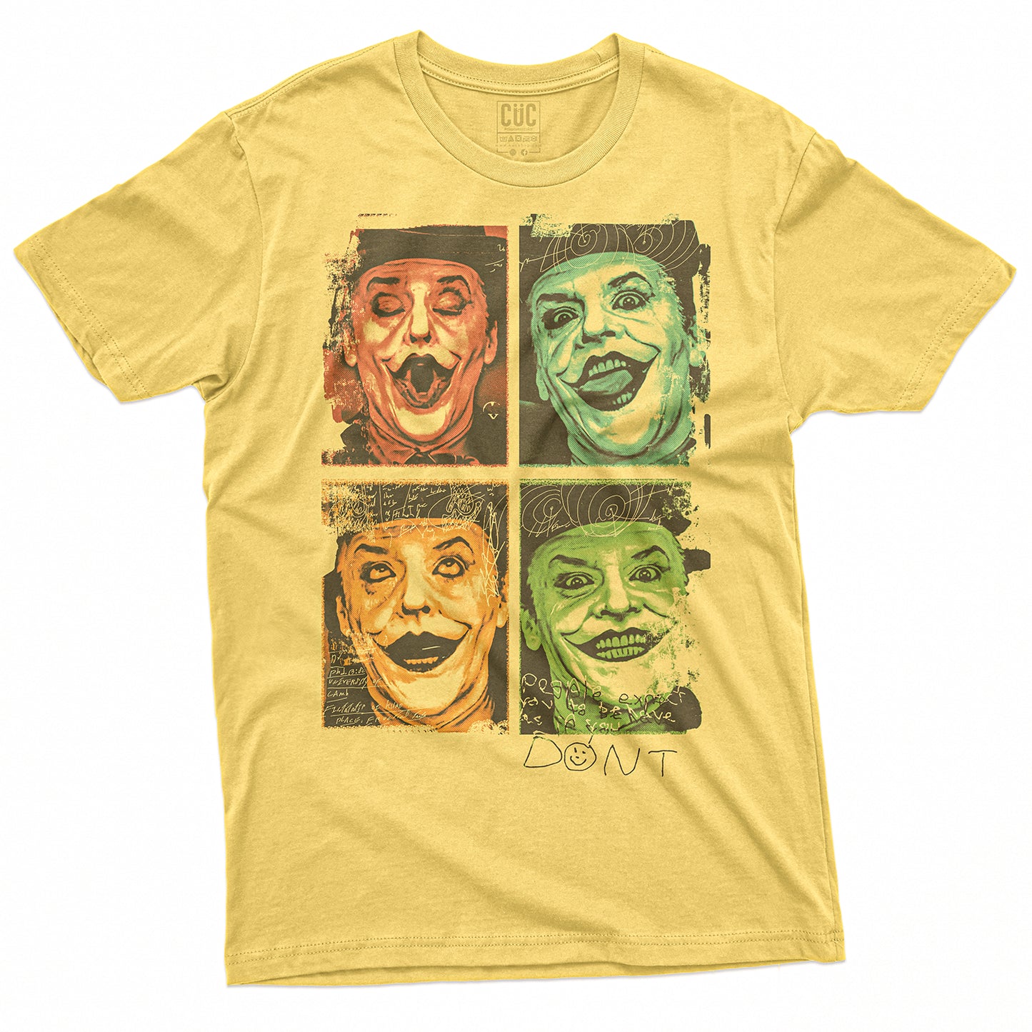 CUC T-Shirt JOKER POKER - Jack Nicholson - Cult Movies #chooseurcolor