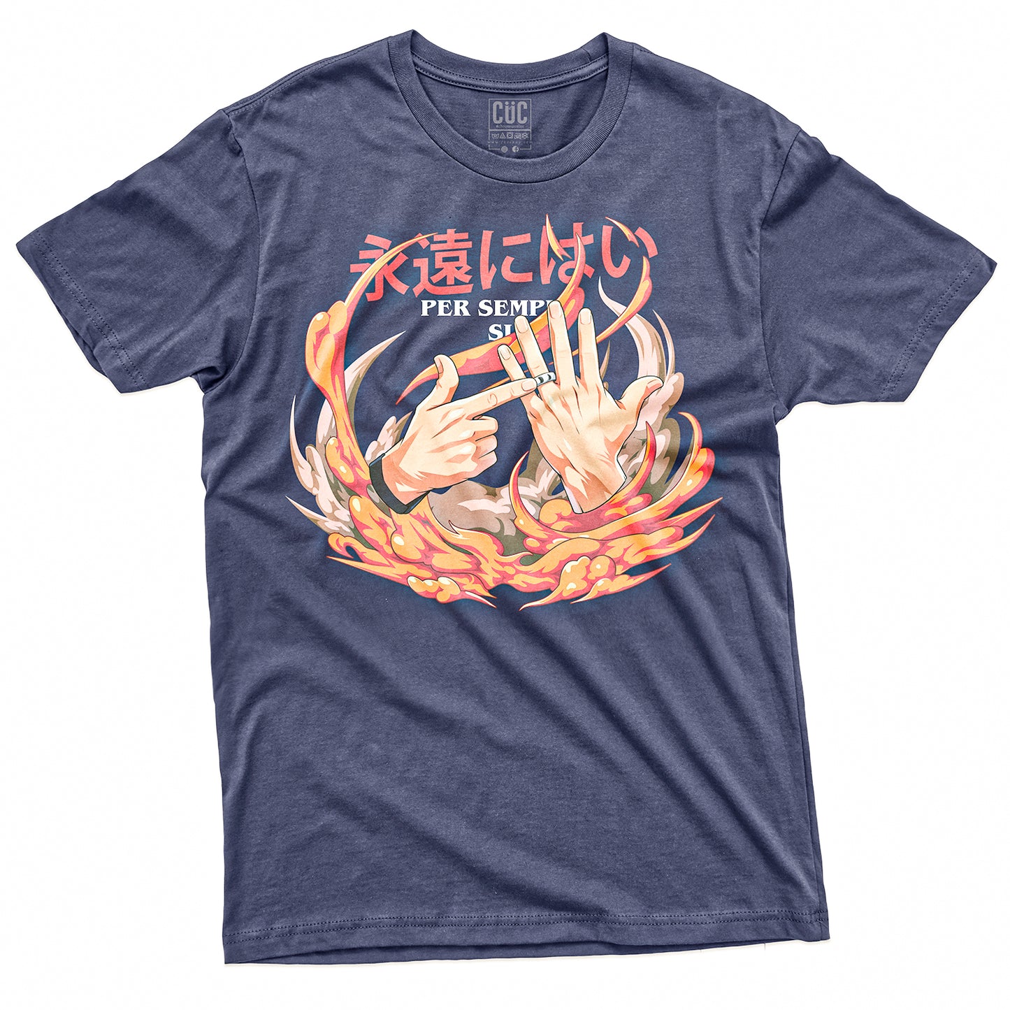 T-SHIRT CUC PER SEMPRE SI ANIME- Shōnen- Divertente - Sanremo  #chooseurcolor