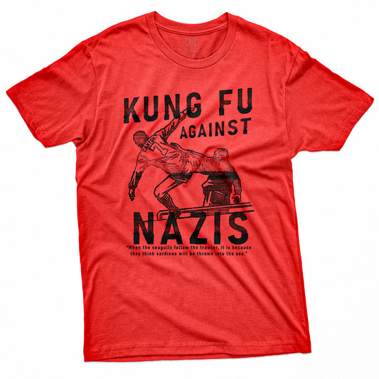 T-SHIRT CUC CANTONA KUNG FU ANTIFA  #chooseurcolor