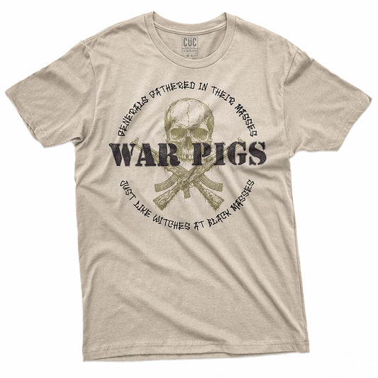 T-SHIRT CUC WAR PIGS legacy - HeavyMetal  #chooseurcolor