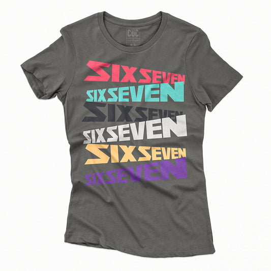 T-SHIRT CUC SIX SEVEN VIRAL - Divertente -  #chooseurcolor