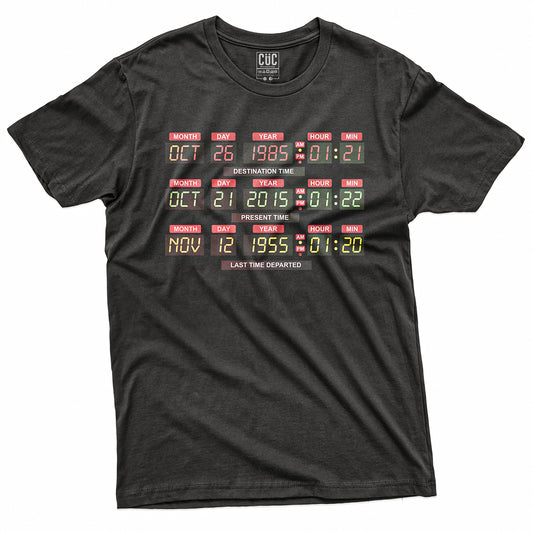 T-SHIRT CUC DELOREAN CONSOLE - BTTF - Cinema #chooseurcolor