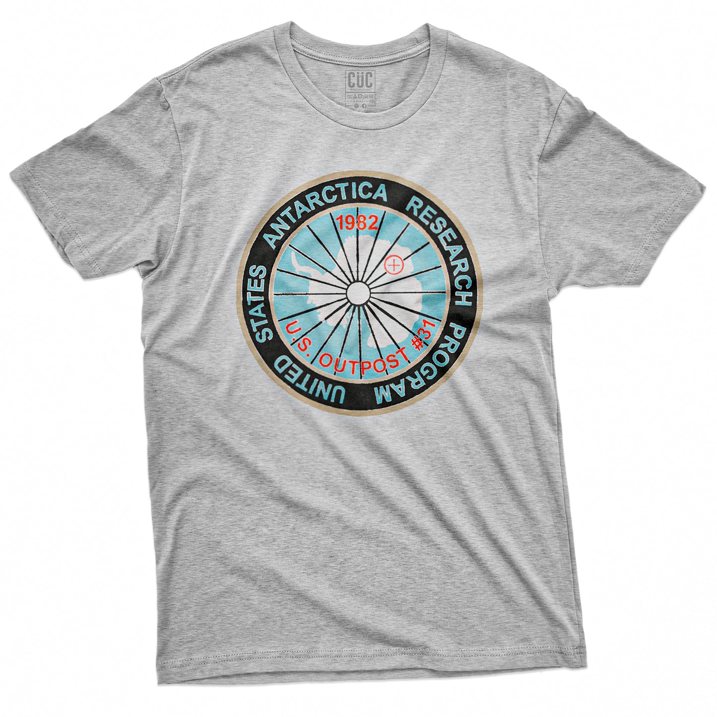 T-SHIRT CUC THE THING ANTARCTICA RESEARCH PROGRAM 82 - Cinema #chooseurcolor