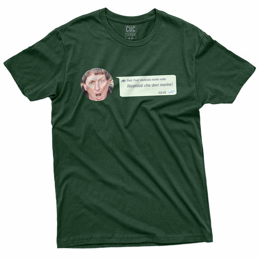 T-SHIRT CUC RICORDATI CHE DEVI MORIRE - Non ci resta che piangere - Cinema #chooseurcolor
