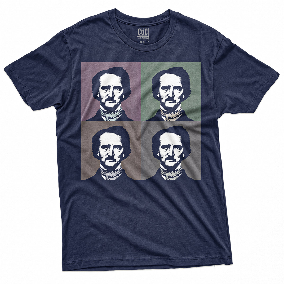 T-SHIRT CUC POE ANTI POP - Edgar Allan Poe #chooseurcolor