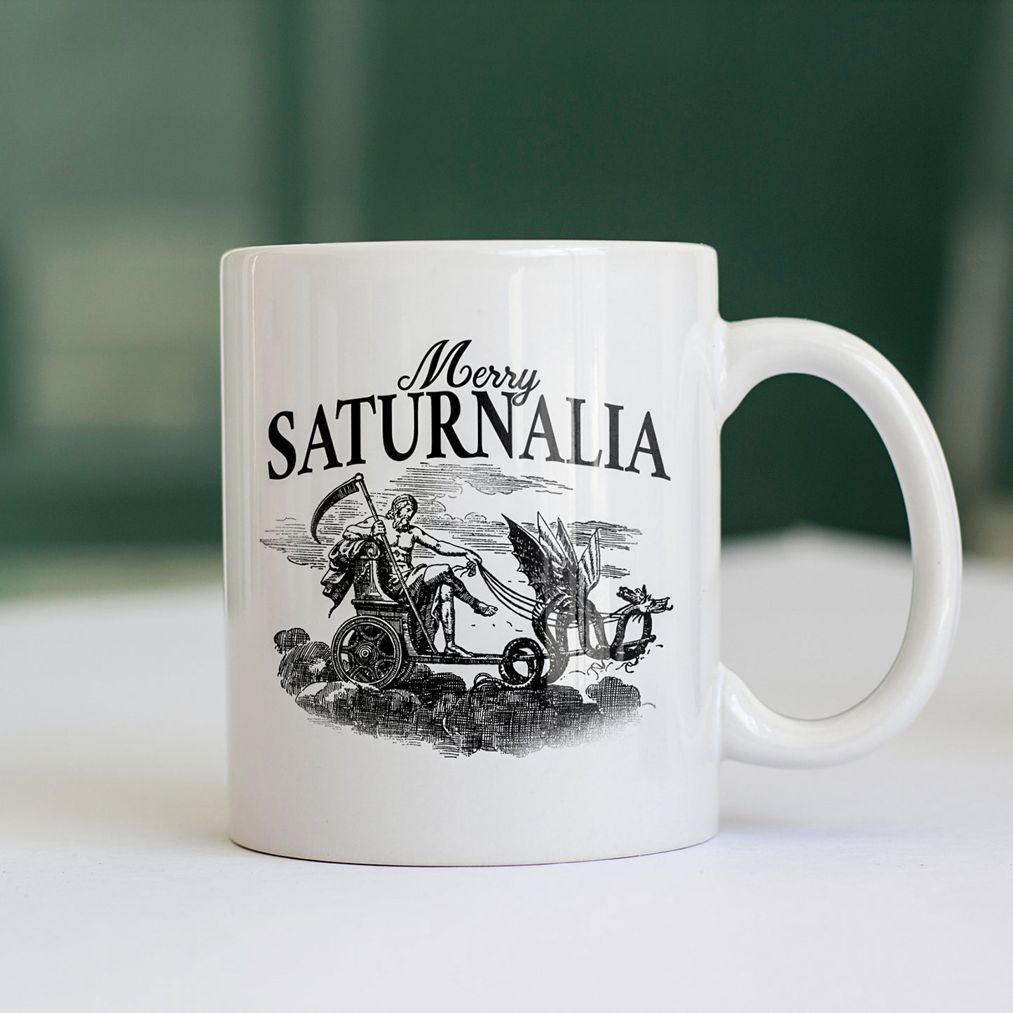 CUC Tazza MERRY SATURNALIA - Antica Roma - Natale #chooseurcolor