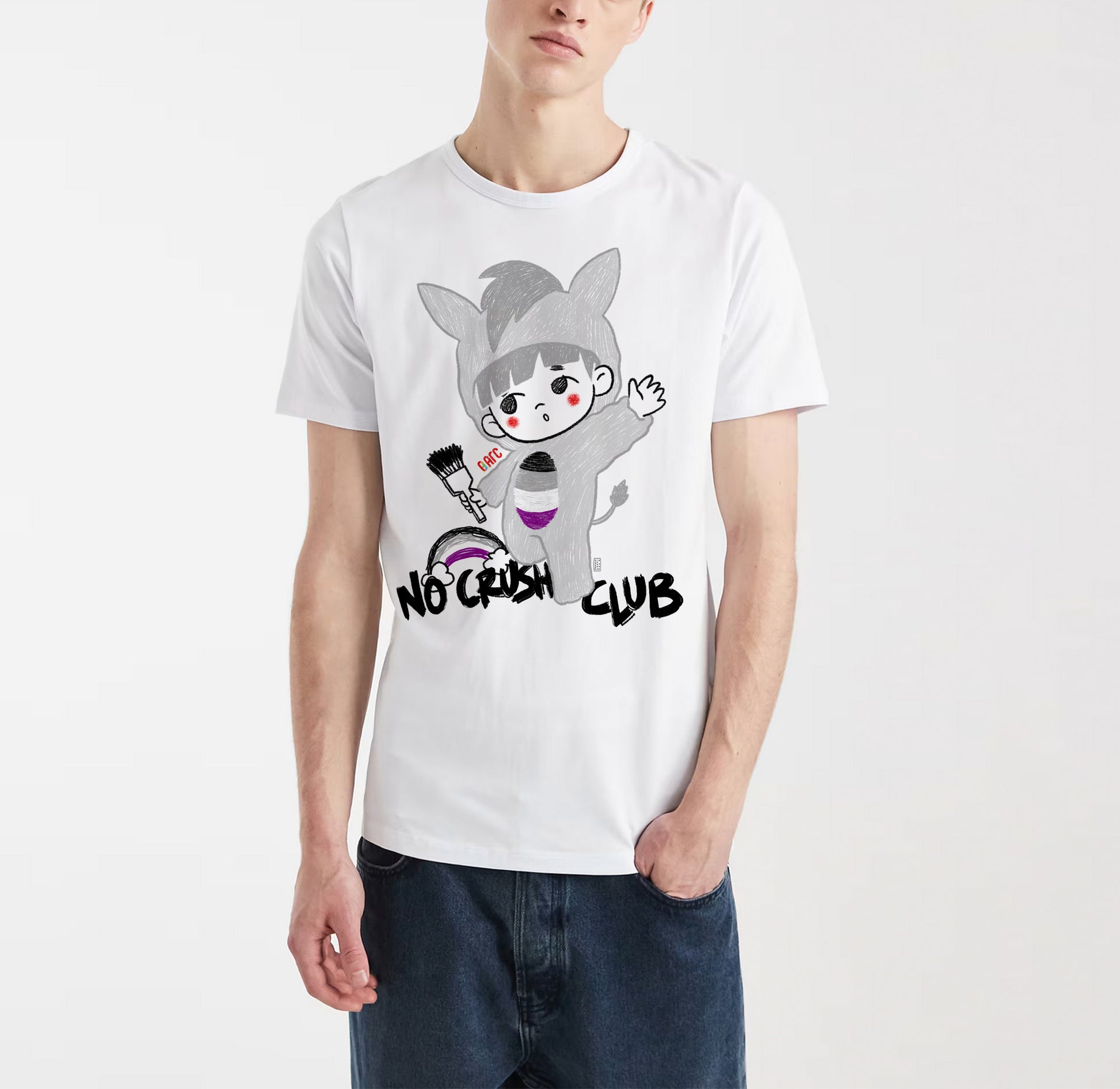 T-SHIRT Asino Sardegna Pride 2026 Bianca M [IMGKEY:WHI:M:1]