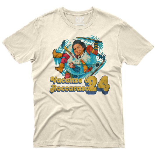 CUC T-Shirt CINEPANETTONE - VACANZE A ROCCARASO 24 trash Italiano - tik tok #chooseurcolor