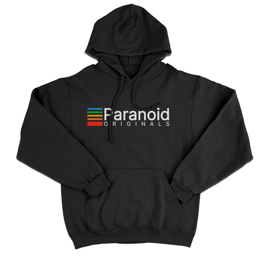 Felpa Cappuccio PARANOID ORIGINALS - ansia paranoia divertente - regalo simpatico #chooseurcolor