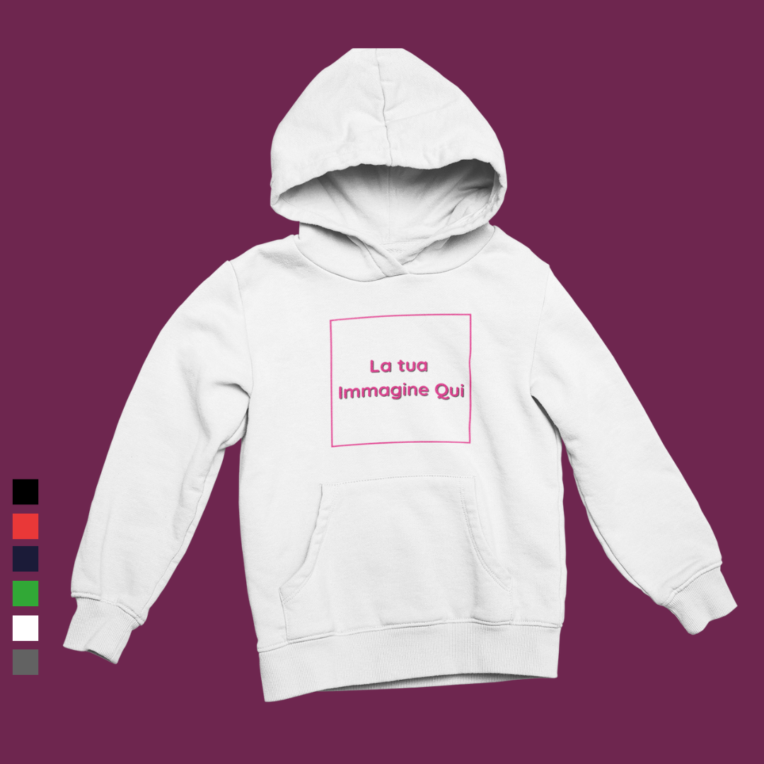 Felpa Personalizzata Organica Cappuccio | T-Shirt Personalizzate Felpa Personalizzata Organica Cappuccio | T-Shirt Personalizzate