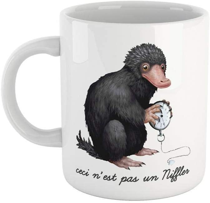 Dark Slate Gray Tazza Animali Magritte Fantastici - Mug Niffler - Choose ur Color Cuc shop