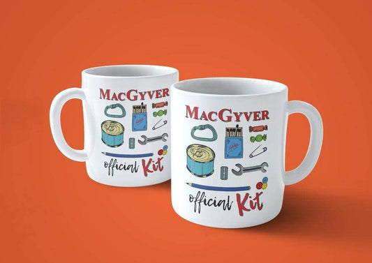 Lavender Tazza Mac Gayver Survival Kit - Funny Mug - Choose ur Color Cuc shop