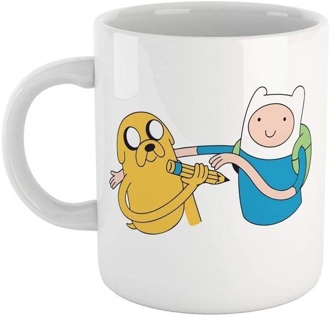Sandy Brown Tazza Adventure Time Mug sul Cartoon di Finn & Jake - Choose ur Color Cuc shop