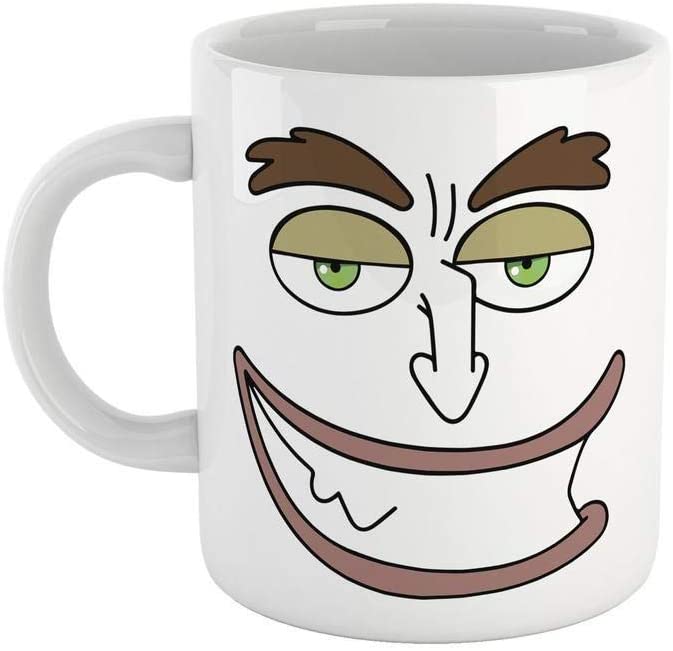 Lavender Tazza Hormone Monster Mug Maurice Face Smile Big Mouth - Choose ur Color Cuc shop