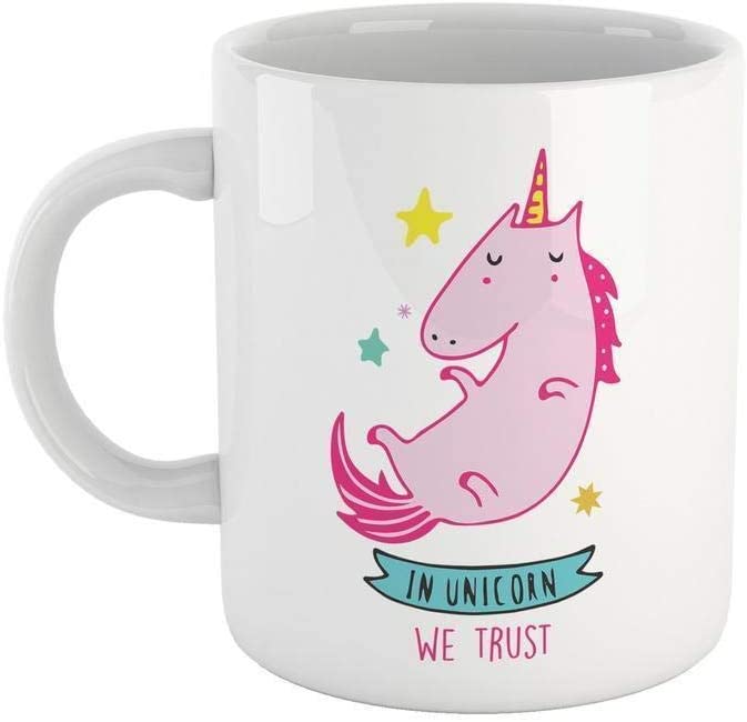 Thistle Tazza Noi crediamo negli unicorni - We Believe in unicors - Mug Divertente - Choose ur Color Cuc shop
