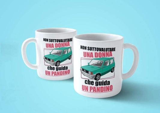 Lavender Tazza Non Sottovalutare Una Donna Che Guida Una Panda - Mug Simpatica - Choose ur Color Cuc shop