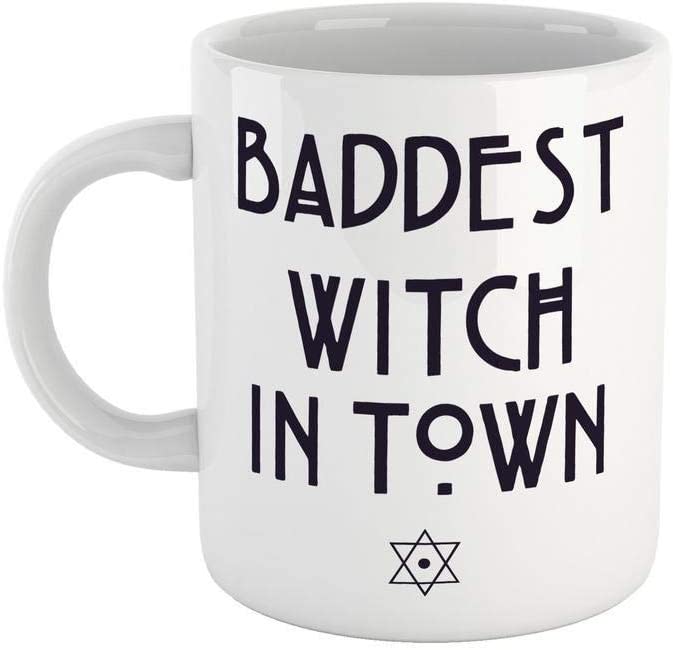 Lavender Tazza Strega più Cattiva in Città - Mug Witch Baddest Witch in Town - Choose ur Color Cuc shop