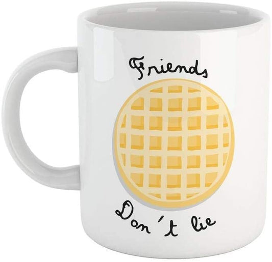 Tan Tazza Waffle Eleven - Stranger Biscotto Things -Mug sulla Serie TV Cult - Choose ur Color Cuc shop