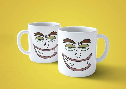 Lavender Tazza Hormone Monster Mug Maurice Face Smile Big Mouth - Choose ur Color Cuc shop