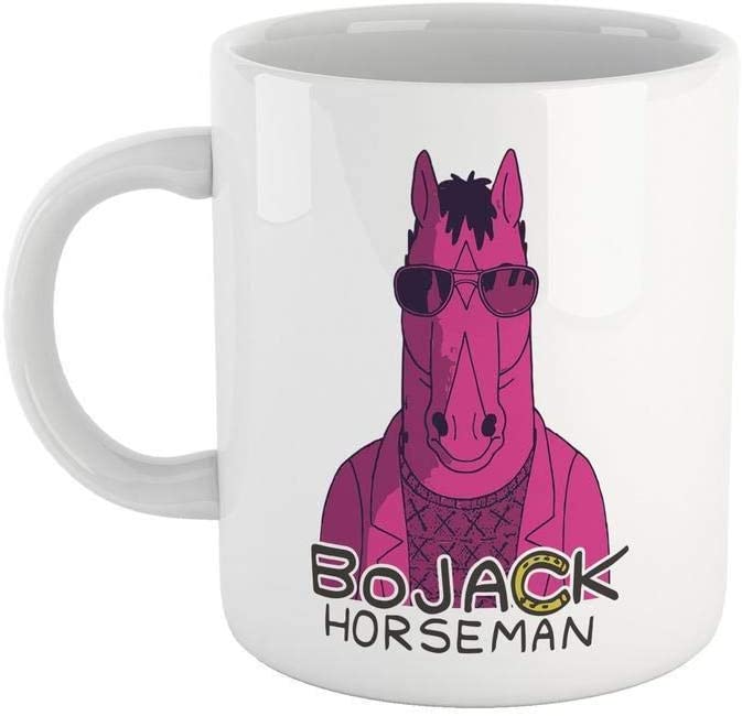 Maroon Tazza Bojack - Mug su The Horseman Famoso negli Anni 90 - Choose ur Color Cuc shop