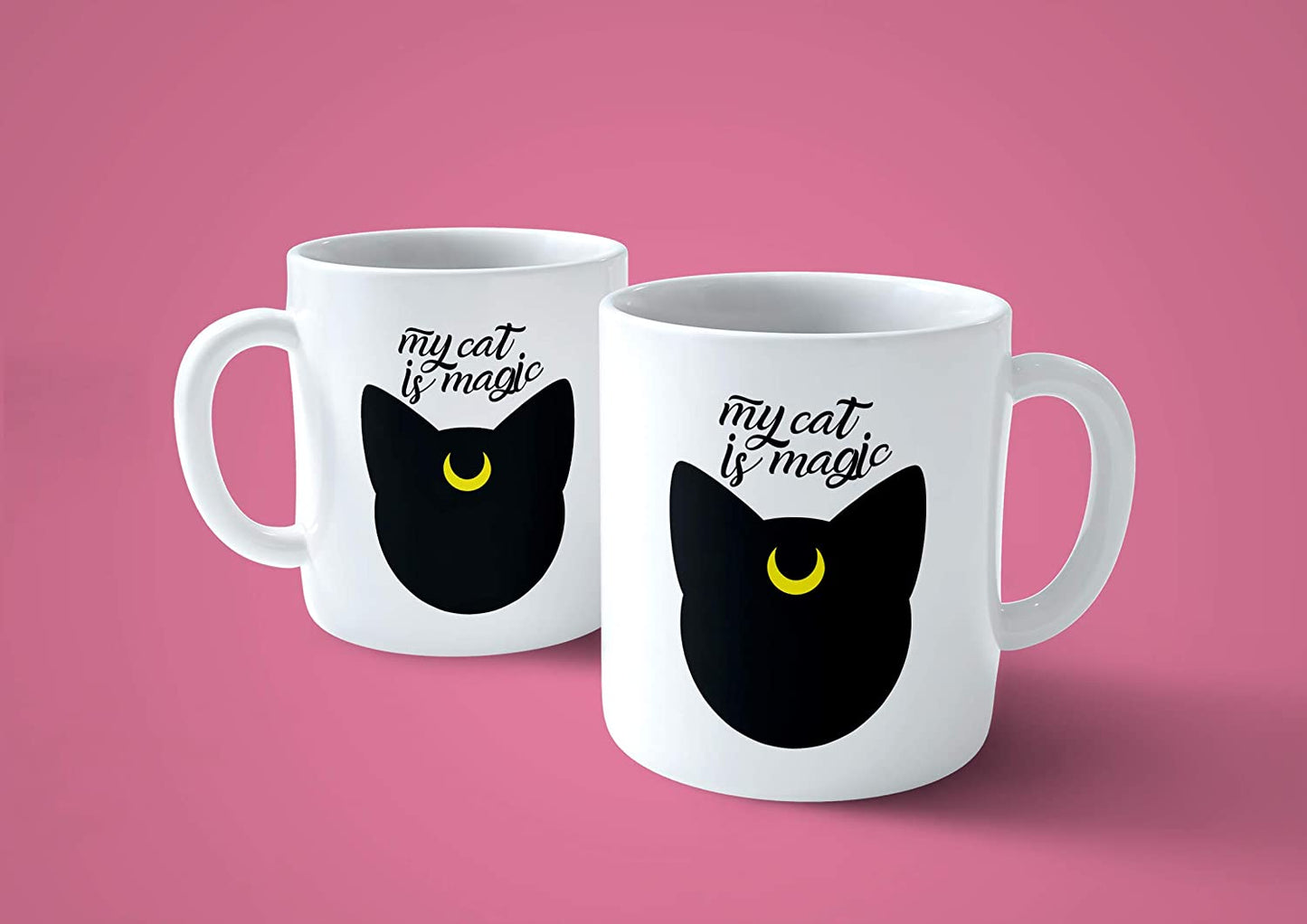 Lavender Tazza My Cat is Magic - Il Mio Gatto Magico - Mug Sailor - Choose ur Color Cuc shop