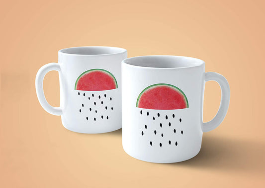 Lavender Tazza Anguria Pioggia di Semi - Mug Watermelon Rain - Choose ur Color Cuc shop