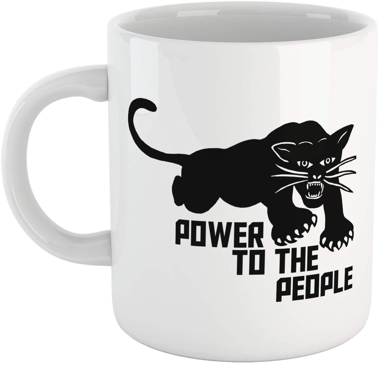 Black Tazza Power to The People - Movimento politoco Black Panter - Choose ur Color Cuc shop