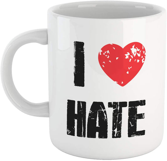 Tomato Tazza I Love Hate - Mug Divertente Amo odiare - Choose ur Color Cuc shop