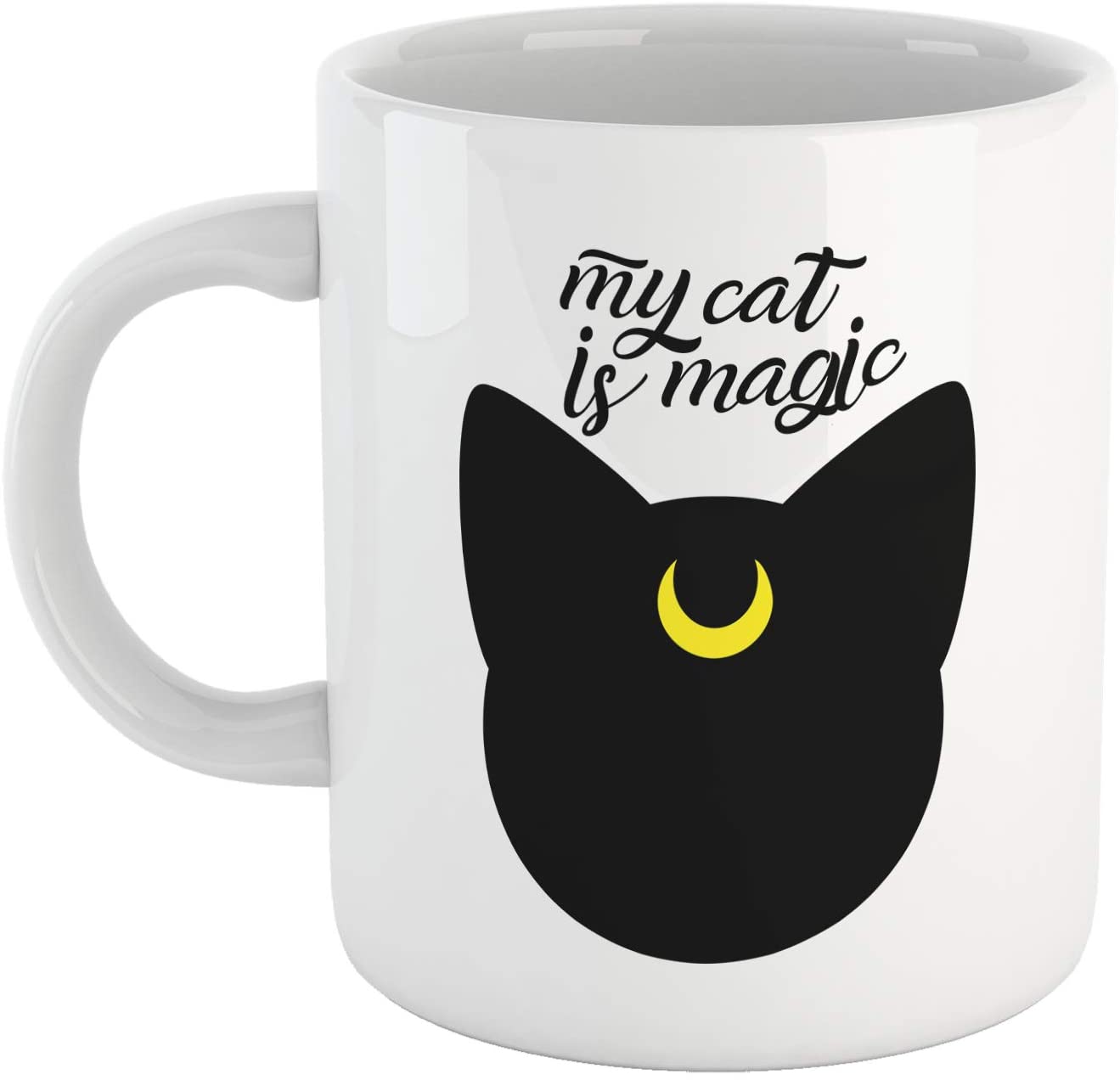 Black Tazza My Cat is Magic - Il Mio Gatto Magico - Mug Sailor - Choose ur Color Cuc shop