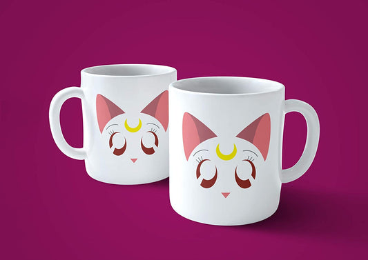 Lavender Tazza Luna Gatto Sailor - Mug sull'anime Giapponese - Choose ur Color Cuc shop