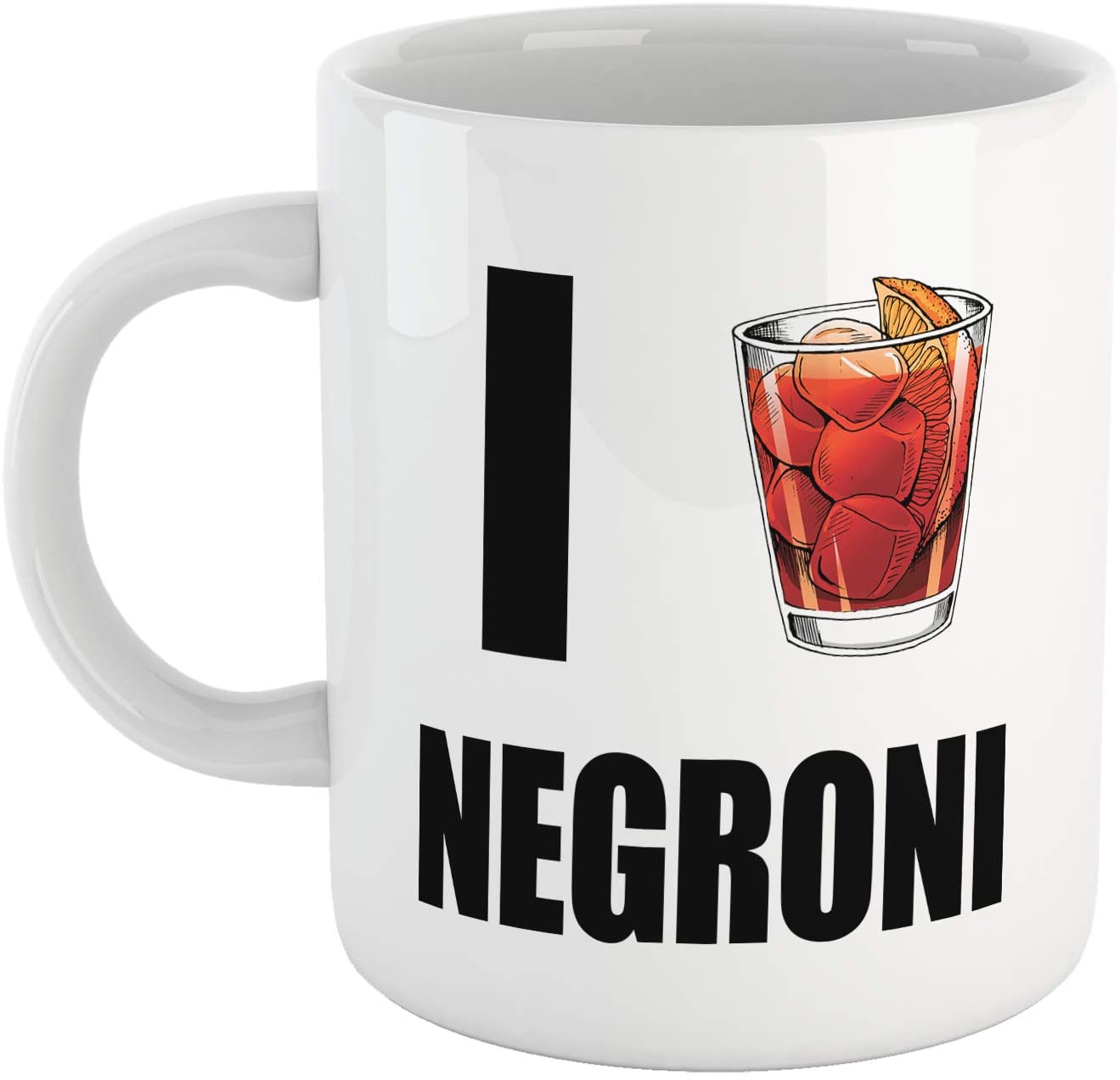Lavender Tazza I Love Negroni - Mug sul Cocktail Italiano - Choose Ur Color Cuc shop