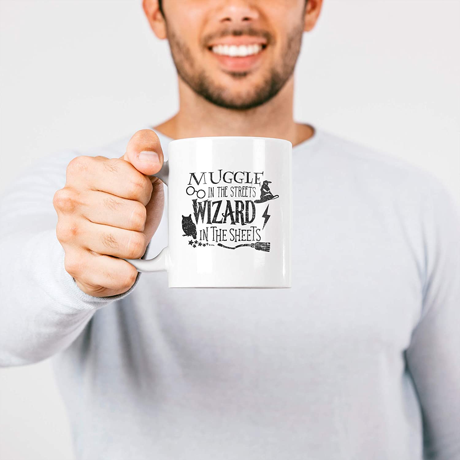 Lavender Tazza Muggle on The Streets Wizard in The Sheets - Mug Simpatica su Harry Il Mago Potter - Choose ur Color Cuc shop